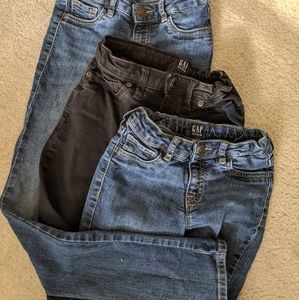 Girls size 10 GAP skinny jeans bundle